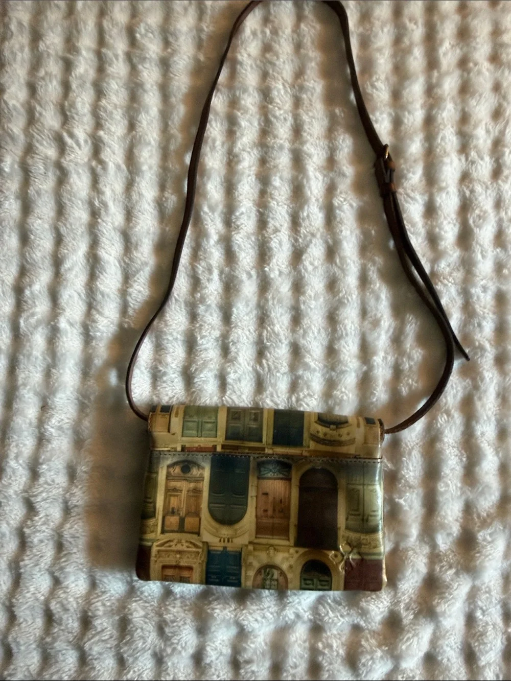PATRICIA NASH ‘DOORWAYS OF ITALY’ CROSSBODY CONVERTIBLE PURSE